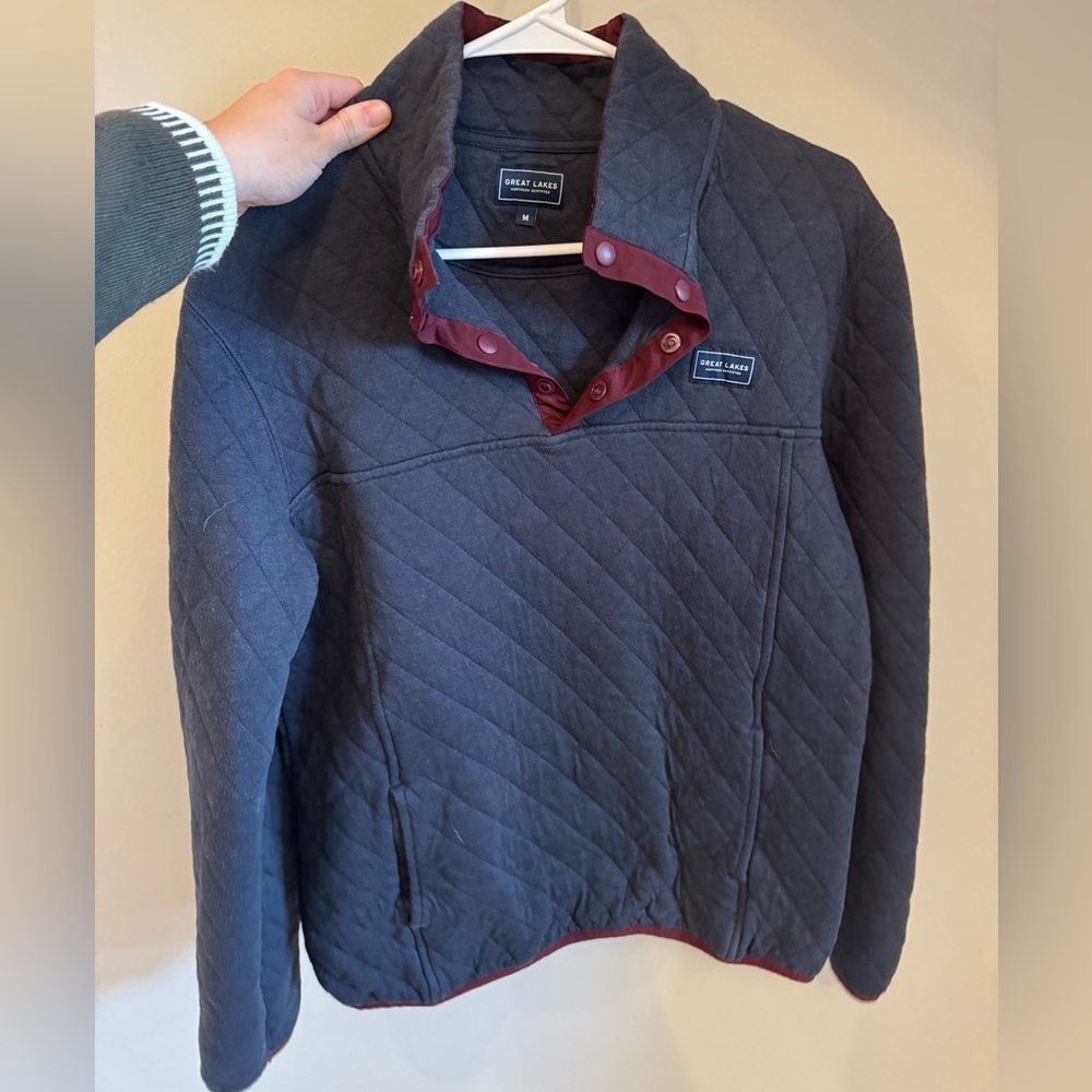 Quilted Pullover